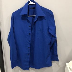 5/$10 Alfani Blue Button down